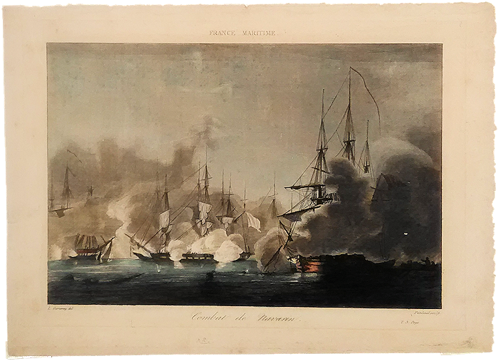 「Combat de Navarin. France Maritime」