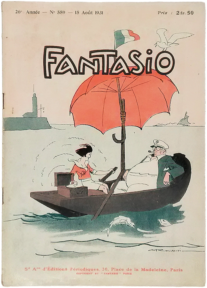 「Fantasio. Magazine Gai. No.589 15 Aout 1931」