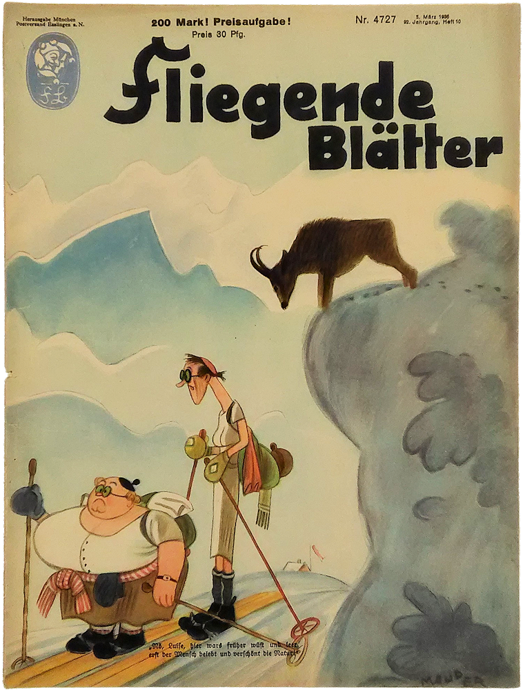 「Fliegende Blatter. Nr.4727. 5 Marz 1936」